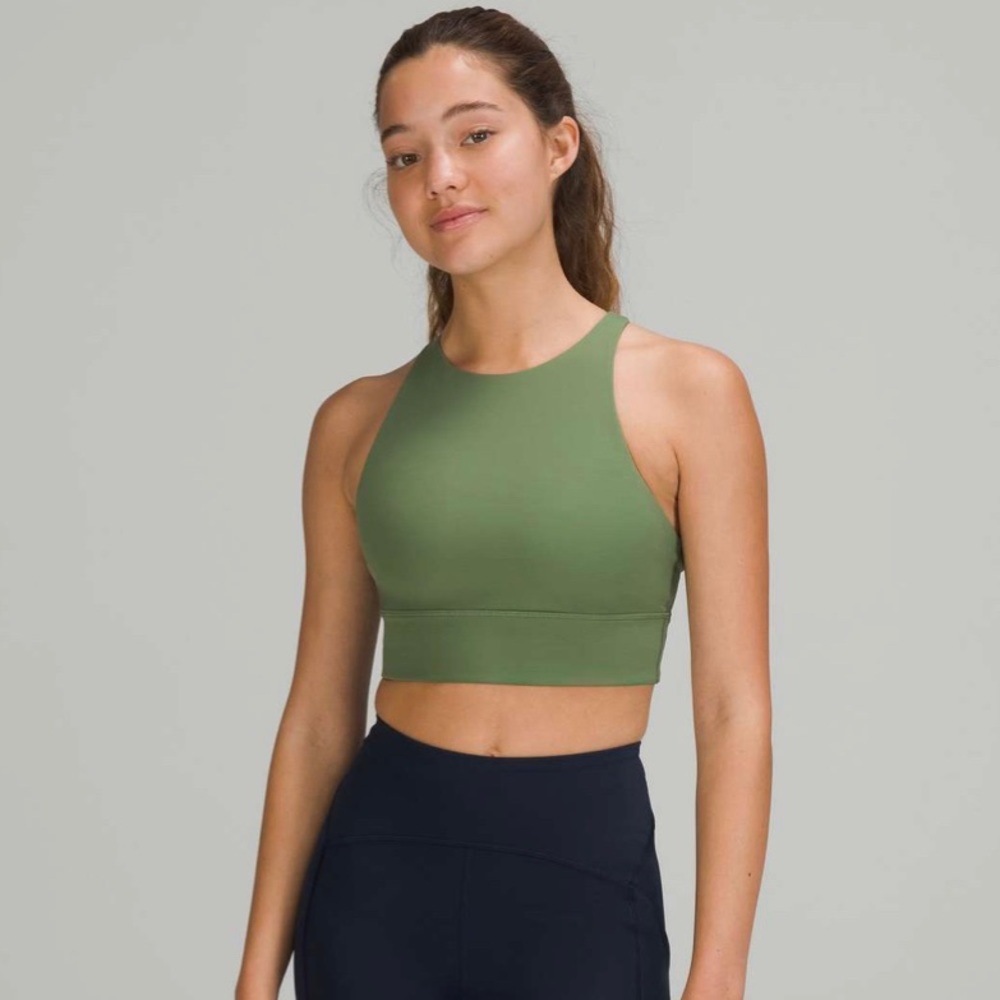 Lululemon Long Line High Neck Energy Bra NWT